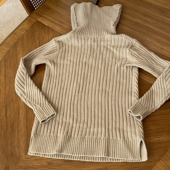 ANN TAYLOR RIBBED COWL NECK SWEATER - Picture 11 of 12